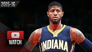 Paul George Full Highlights at Wizards (2015.11.24) - 40 Pts, 8 Reb, SICK