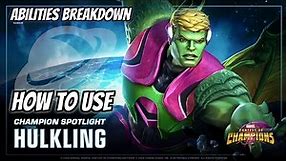 How to use Hulkling |Full Breakdown| - Marvel Contest of Champions
