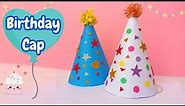 How to make Birthday Caps | Birthday cap making with paper | Birthday cap