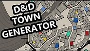 How to Use D&D Town Generators