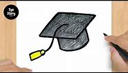 #484 How to Draw a Graduation Cap - Easy Drawing Tutorial