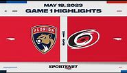 NHL Eastern Conference Final Game 1 Highlights | Panthers vs. Hurricanes - May 18, 2023