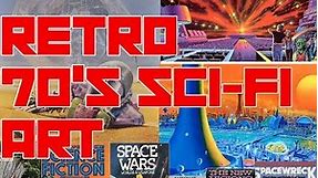 Retro 70s Sci-Fi Art!