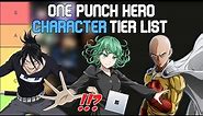 One Punch Hero Character Tier List (2024) | Roblox Tier Lists