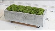 DIY Concrete Planter,, Episode 16, HomeMade Modern