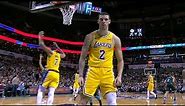 Lonzo Ball Stares Down the Cameraman After Dunk - Lakers vs Hornets | Dec 15, 2018
