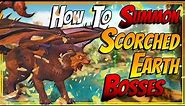 How To Summon Scorched Earth Boss In Ark Survival Evolved