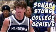 Manasquan 57 College Achieve Asbury Park 46 | HS Basketball | Griffin Linstra 15 Points!