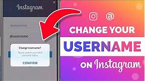How to Change Instagram Username (2022 Updated)