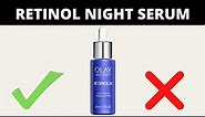 How To Use Olay Regenerist Retinol 24 Night Serum