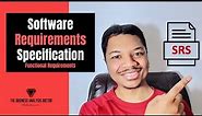 Software Requirement Specification (SRS) Tutorial and EXAMPLE | Functional Requirement Document