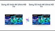 Sony 65 Inch vs 55 Inch 4K Ultra HD TV Comparison