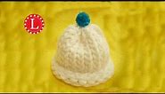 Loom Knit Baby Hat Preemie / Newborn Hat - Start to Finish | Loomahat