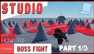 ROBLOX STUDIO | How to make a Boss Fight [Part 1/3]