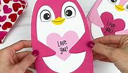 Penguin Valentine Craft