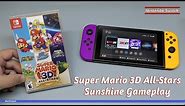 Super Mario 3D All-Stars Sunshine Gameplay (Unboxing)