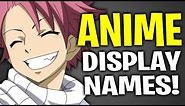 TOP 50+ Cool Anime Display Names For Roblox!
