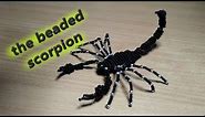 How to Make a Beaded SCORPION | Объемный скорпион из бисера мастер класс