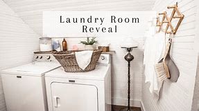 Laundry Room Reveal | DIY Farmhouse Renovation