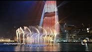 The Dubai Fountain Show - LightUp 2018