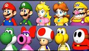 Mario Party 9 - All Characters