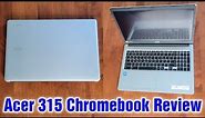 Acer 315 Chromebook 15.6” Touchscreen Review