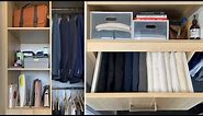 Closet Tour and Organization | Decluttering The Wardrobe With Budget Friendly Ideas