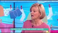 Top Tips For Drying Your Laundry Indoors - Make Your Tumble Dryer Efficient | This Morning