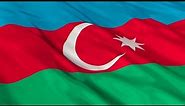 Azerbaycan Dalgalanan Bayrak