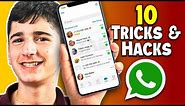 Top 10 Secret WhatsApp Tricks & Hacks 2024