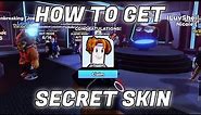 HOW TO GET PANIK SECRET SKIN! - Roblox Panik (MyUsernamesThis skin)
