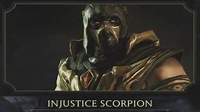Mortal Kombat X - Injustice Scorpion Costume / Skin (1080p 60FPS)