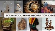 Creative Scrap Wood Wall Decor and Artistic Ideas| Innovative Wood Art Concepts | Plans for Wall Art