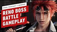 Final Fantasy 7 Remake: Reno Boss Battle Gameplay