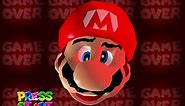 Super Mario 64 - Game Over (50fps)