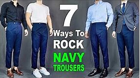7 Ways To ROCK Navy Blue Dress Pants | Men’s Outfit Ideas