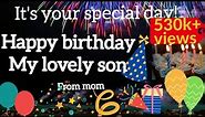 Best wishes for a Happy Birthday to my wonderful son |Happy Birthday Greetings for my son