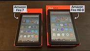Amazon Fire 7 and Amazon Fire HD 8 Tablets Review