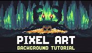 Pixel Art Background Tutorial - (Aseprite)