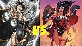 Wonder Woman vs. Storm | Ultimate Battles