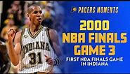 Pacers Host First NBA Finals Game in Franchise History (June 11, 2000)