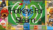 How To Use The Hotkeys for Steam on Bloons TD Battles