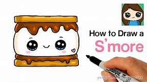 How to Draw Smores Cute and Easy