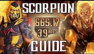 The COMPLETE SCORPION GUIDE for Mortal Kombat 1 - (Combos, Setups, Gameplan, Tech)