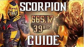 The COMPLETE SCORPION GUIDE for Mortal Kombat 1 - (Combos, Setups, Gameplan, Tech)