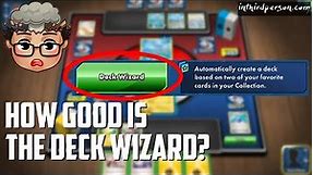 How Good is the PTCGO Deck Wizard? (Pokemon TCG Deck Building Advice!)