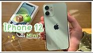 UNBOXING IPhone 12 mini Green + Accessories 🍏✨📦 | NaomiStf