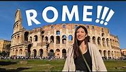 Exploring Ancient Rome: Colosseum, Palatine Hill, & Roman Forum | ITALY