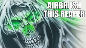Airbrushed Grim Reaper Tutorial