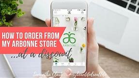 HOW TO ORDER FROM MY ARBONNE STORE | Shop Online or on the App | SAMANTHA CLARK